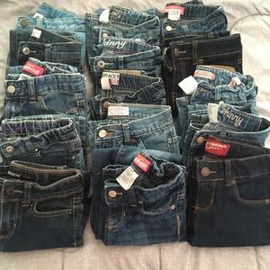 Little girl jeans